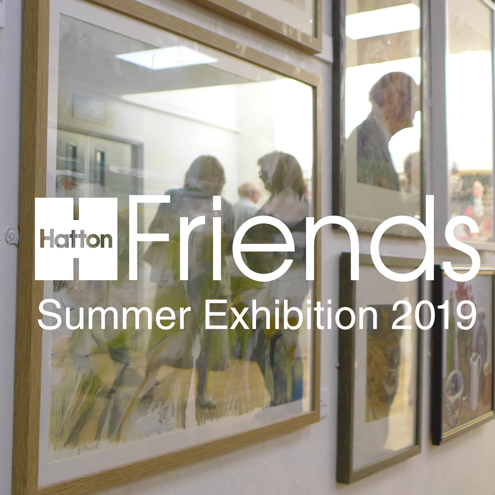 Friends of the Hatton Gallery Summer Exhibition 2019 poster