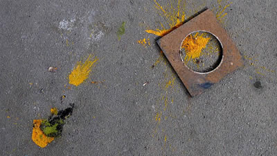 Rust and Ochre from Berlin Fragments by Roger Newbrook