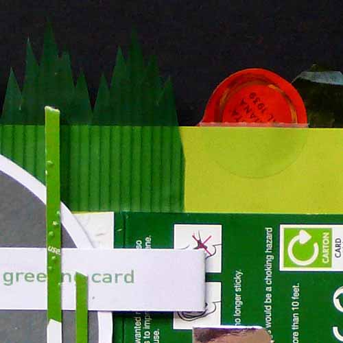 Green Card - detail  #1